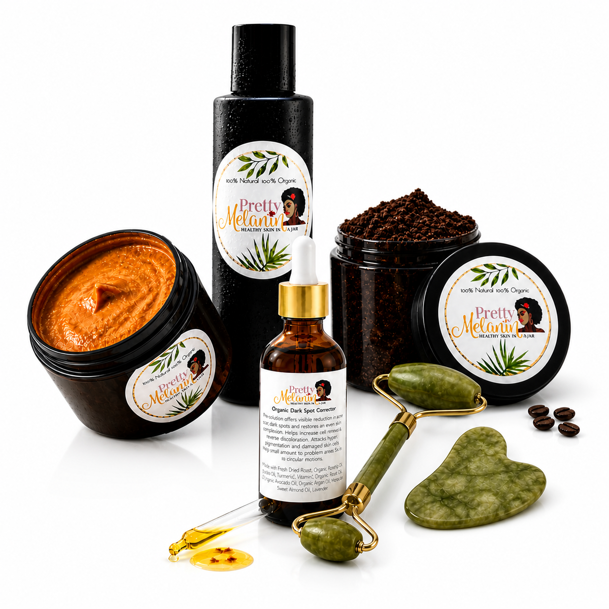 EVEN TONE TRANSFORMATION SET (dark spots, acne scars, hyperpigmentation, and dull skin revival )