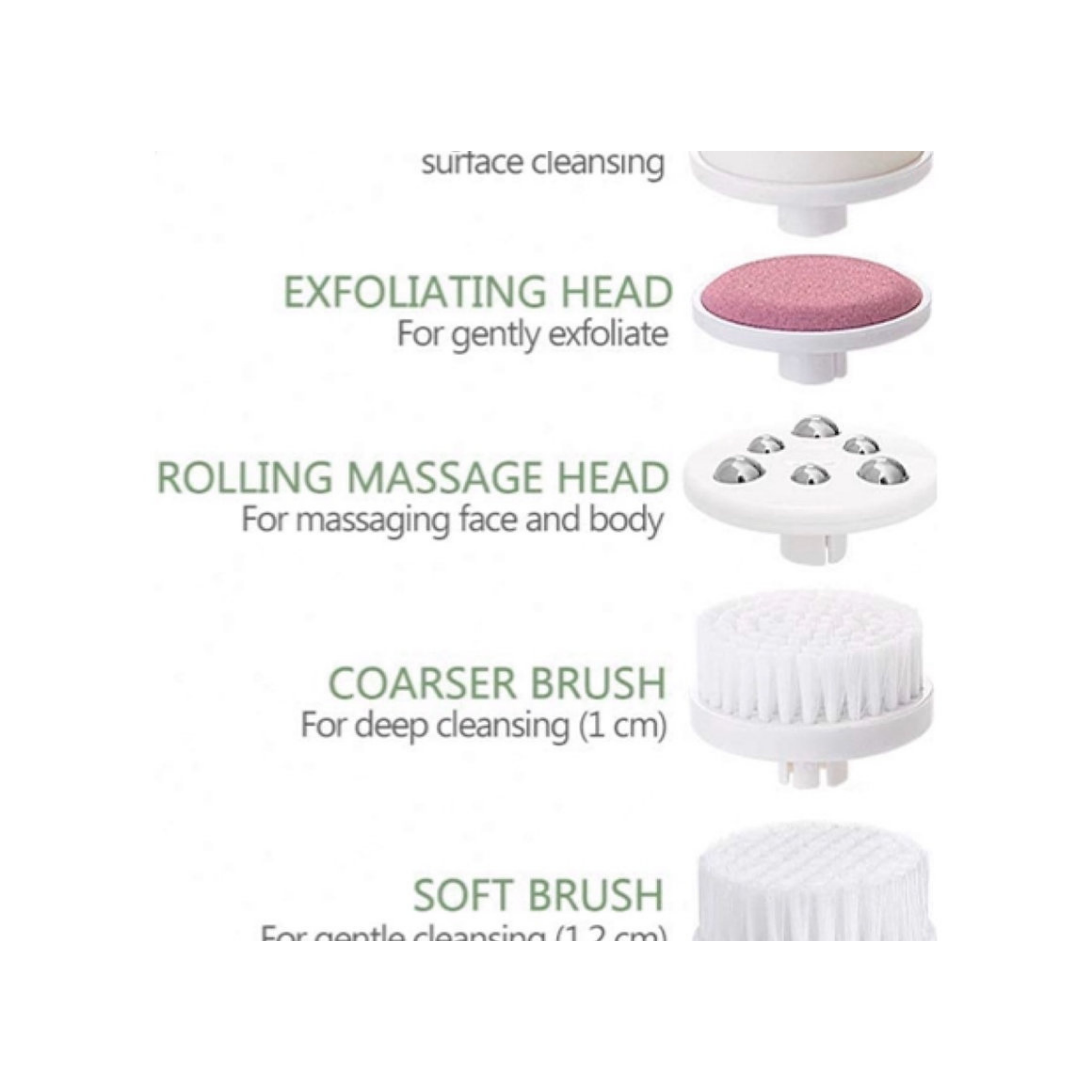 Deep Cleansing Facial Brush Set